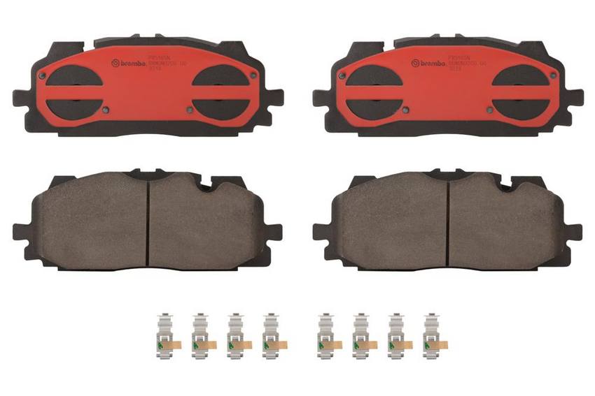 Audi Brembo Brake Set - Pads Front (Ceramic) 8W0698151N - Brembo P85165N